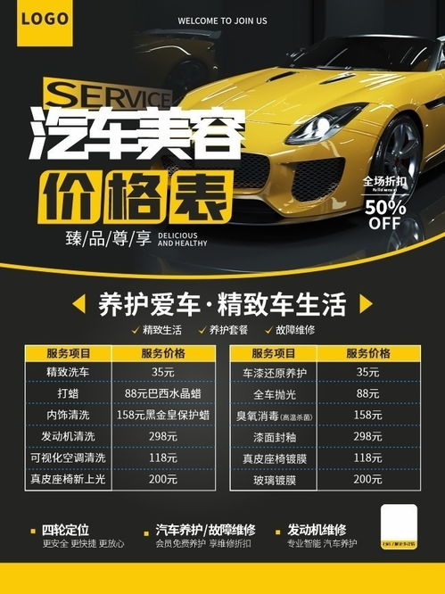 东城汽车美容价格多少